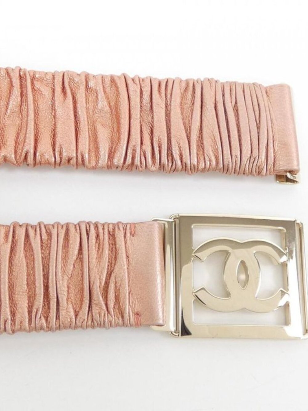 Chanel Pink 75 Belt - Picture 2 of 3